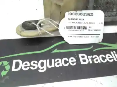 Peça sobressalente para automóvel em segunda mão radiador de água por fiat stilo (192) 1.9 multijet 140 m.schumacher referências oem iam   