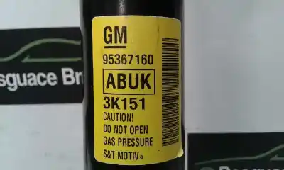 Автозапчастина б/у правий задній амортизатор для opel mokka business посилання на oem iam   95367160
