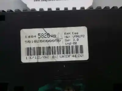 Peça sobressalente para automóvel em segunda mão quadrante por fiat ulysse (179) 2.0 cat referências oem iam 1484582080 ukdf4ed2 501020600050