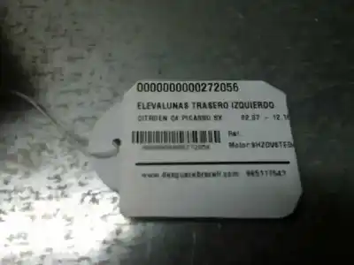 Second-hand car spare part rear left window regulator for citroen c4 picasso sx oem iam references   