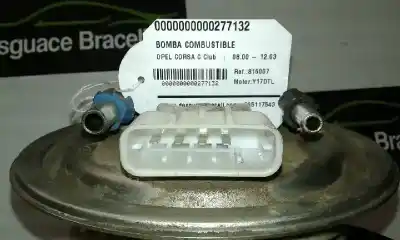 Second-hand car spare part fuel pump for opel corsa c club oem iam references   