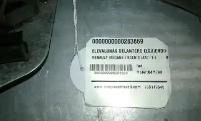 Pezzo di ricambio per auto di seconda mano alzacristalli anteriore sinistro per renault megane i scenic (ja0) 1.6 riferimenti oem iam   2 pins