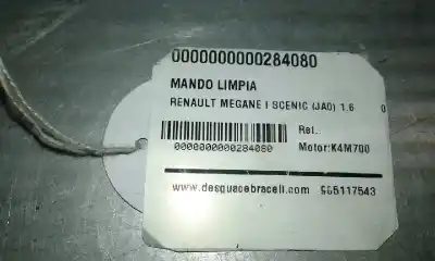 Pezzo di ricambio per auto di seconda mano comando pulito per renault megane i scenic (ja0) 1.6 riferimenti oem iam   
