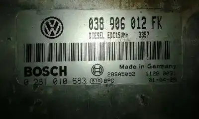 Second-hand car spare part ecu engine control for seat toledo (1m2) stella oem iam references 1j0906381a 038906012fk 0281010683