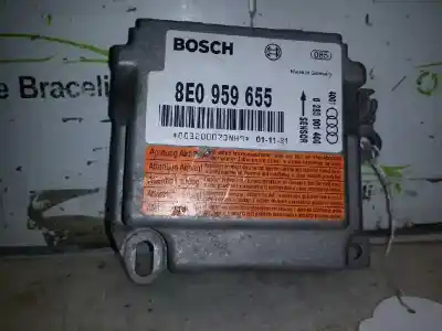 Second-hand car spare part airbag control unit for audi a4 berlina (8e) 2.5 v6 24v tdi oem iam references 8e0959655