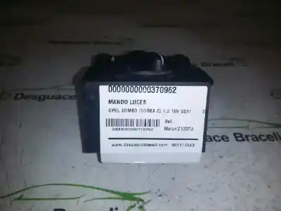 Second-hand car spare part headlights switch for opel combo 1.3 16v cdti oem iam references   