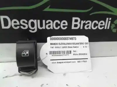 Second-hand car spare part Right Front Power Window Switch for FIAT DOBLO CARGO Basis Kasten OEM IAM references   