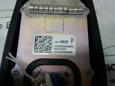 Peça sobressalente para automóvel em segunda mão antena por opel meriva b cosmo referências oem iam  7410300000000k 13476637