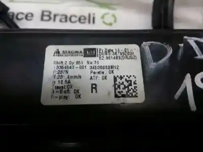 Peça sobressalente para automóvel em segunda mão elevador de vidros dianteiro direito por opel meriva b cosmo referências oem iam 95508038  1335458