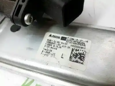 Peça sobressalente para automóvel em segunda mão elevador de vidros traseiro esquerdo por opel meriva b cosmo referências oem iam  13354549 