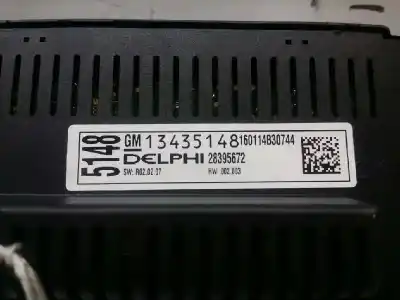 Second-hand car spare part climate control for opel meriva b cosmo oem iam references  13435148 28395672