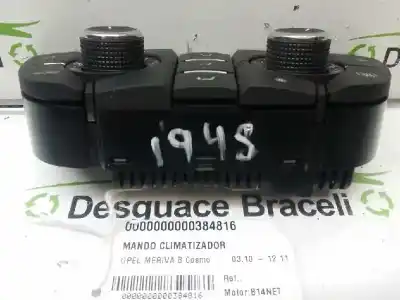 Second-hand car spare part climate control for opel meriva b cosmo oem iam references  13435148 28395672