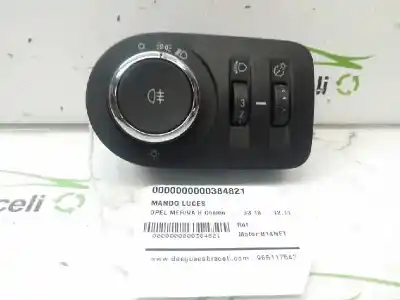 Second-hand car spare part headlights switch for opel meriva b cosmo oem iam references  13294814 