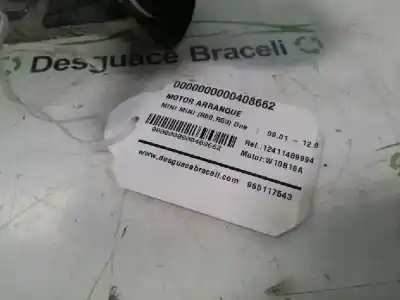 Peça sobressalente para automóvel em segunda mão motor de arranque por mini mini (r50,r53) one referências oem iam 12411489994  148999402b