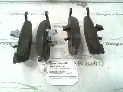 Peça sobressalente para automóvel em segunda mão pastilhas para travão por seat leon (1m1) sports limited referências oem iam 
