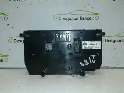 Peça sobressalente para automóvel em segunda mão comando de sofagem (chauffage / ar condicionado)  por peugeot 206 cc cc referências oem iam   96430550xt