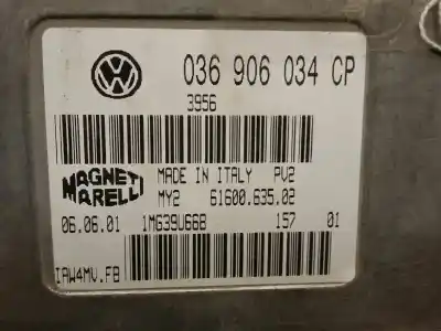 Second-hand car spare part ecu engine control for seat leon (1m1) signo oem iam references 036906034cp  
