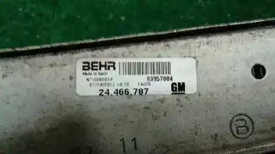 Pezzo di ricambio per auto di seconda mano intercooler per opel combo 1.3 16v cdti riferimenti oem iam 24466787  