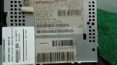 İkinci el araba yedek parçası Ses Sistemi / Radyo Cd için RENAULT MEGANE I SCENIC (JA0) 1.9 dTi Diesel CAT OEM IAM referansları   