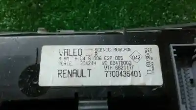 Автозапчастина б/у клімат-контроль для renault scenic (ja..) 1.9 dci authentique посилання на oem iam 7700435401  