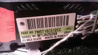 Peça sobressalente para automóvel em segunda mão comando de sofagem (chauffage / ar condicionado) por ford focus lim. (cb4) titanium referências oem iam 7m5t18c612cc  