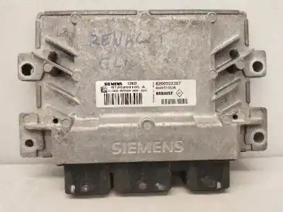 Автозапчастина б/у ебу контролер двигуна для renault clio iii luxe privilege посилання на oem iam 8200522357  