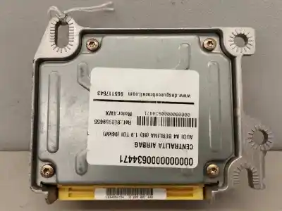 Peça sobressalente para automóvel em segunda mão centralina de airbag por audi a4 berlina (8e) 1.9 tdi referências oem iam 8e0959655  