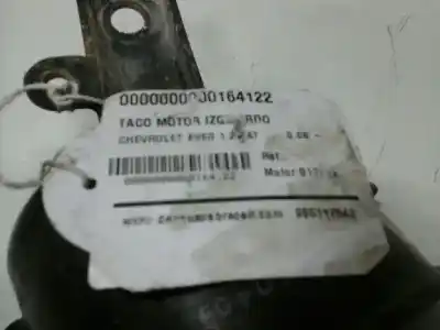 Recambio de automóvil de segunda mano de taco motor izquierdo para chevrolet aveo 1.2 cat referencias oem iam   