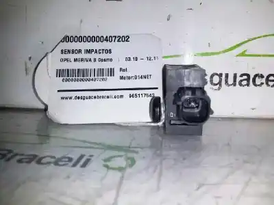 Second-hand car spare part collision / impact sensor for opel meriva b cosmo oem iam references  90ca146cd 13504470