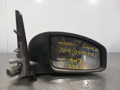 Second-hand car spare part right rearview mirror for renault espace iv (jk0) grand espace expression oem iam references   16.3.alto - z1-n1