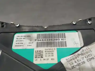 Автозапчастина б/у панель інструментів для peugeot 307 break / sw (s1) sw port aventura посилання на oem iam 9654485280 216775064  n1.z2.1.3.5