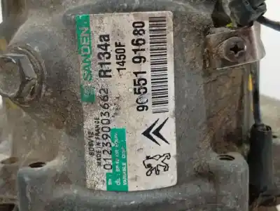 Peça sobressalente para automóvel em segunda mão compressor de ar condicionado a/a a/c por citroen c2 x referências oem iam 9655191680  n1.z1.20.9.m