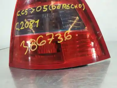Pezzo di ricambio per auto di seconda mano LUCI POSTERIORI DESTRA per CITROEN C5 BERLINA  Riferimenti OEM IAM   N1.Z1.1.2.A