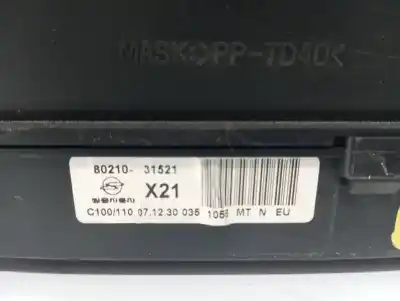Second-hand car spare part dashboard for ssangyong actyon 200 xdi oem iam references 8021031521  n1.z2.2.10.1