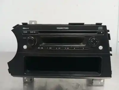 Second-hand car spare part audio system / radio cd for ssangyong actyon 200 xdi oem iam references 8910009070  n1.z3.2.2.4