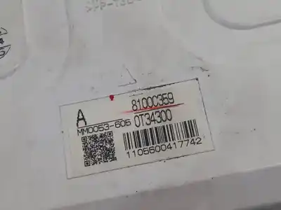 Second-hand car spare part dashboard for mitsubishi asx (ga0w) challenge 2wd oem iam references 8100c359 ot34300