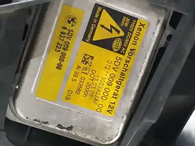 Second-hand car spare part right headlight for bmw serie 7 (e65/e66) 730ld 218 cv / 160 kw oem iam references 1zs00904422  n1.z1.21.11.a