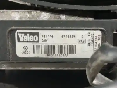 Автозапчастина б/у електро вентилятор для audi a4 b7 avant (8ed) 1.9 tdi посилання на oem iam 8e0121205aa 0301206202  n3.z1.7.1.2