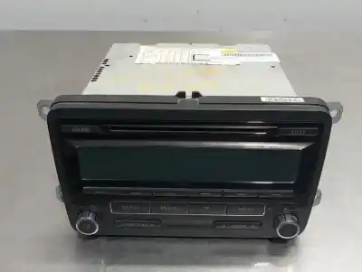Second-hand car spare part audio system / radio cd for seat leon (1p1) 2.0 tdi 16v oem iam references   n1.z3.2.4.3 Second-hand car spare part audio system / radio cd for seat leon (1p1) 2.0 tdi 16v oem iam references   n1.z3.2.4.3