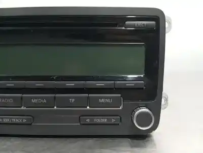 Second-hand car spare part audio system / radio cd for seat leon (1p1) 2.0 tdi 16v oem iam references 