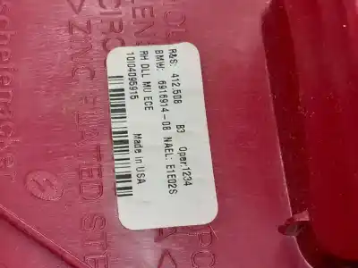 Peça sobressalente para automóvel em segunda mão farolim interior traseiro direito por bmw x5 (e53) 4.8is automático 360 cv / 265 kw referências oem iam 6916914  n1.z1.9.3.m