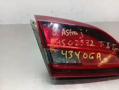 Автозапчастина б/у внутрішній лівий задній ліхар для opel astra j (p10) 1.4 turbo (68) посилання на oem iam 