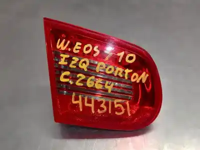 Peça sobressalente para automóvel em segunda mão farolim interior traseiro esquerdo por volkswagen eos (1f7) 1.4 16v tsi referências oem iam 