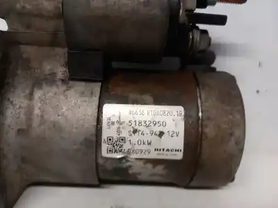 Peça sobressalente para automóvel em segunda mão motor de arranque por alfa romeo mito (145) distinctive referências oem iam 51832950