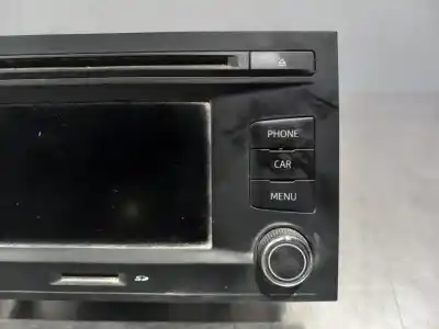 Second-hand car spare part audio system / radio cd for seat leon st (5f8) 1.6 tdi oem iam references   n1.z3.2.1.2 Second-hand car spare part audio system / radio cd for seat leon st (5f8) 1.6 tdi oem iam references   n1.z3.2.1.2
