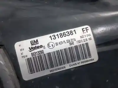 Pezzo di ricambio per auto di seconda mano faro anteriore sinistro per opel corsa d ´´111 years´´ riferimenti oem iam 13186381  n1.z1.21.5.m