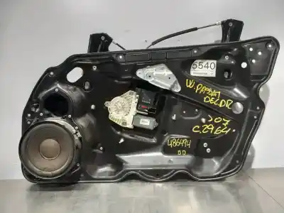 Peça sobressalente para automóvel em segunda mão elevador de vidros dianteiro direito por volkswagen passat b6 (3c2) 2.0 tdi 16v referências oem iam 3c1837756g