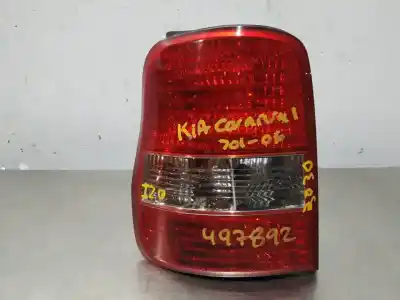 Second-hand car spare part left tailgate light for kia carnival ii 2.9 cdri ex oem iam references   n1.z1.11.1.m