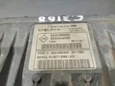 Second-hand car spare part ecu engine control for renault modus pack authentique oem iam references 8200398934 8200449080  n1.z2.4.7.4