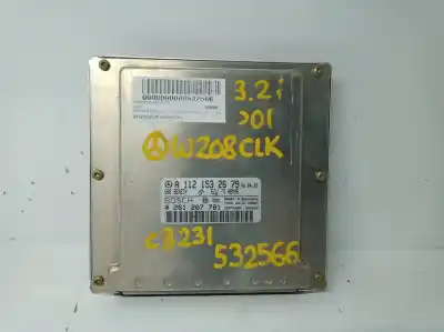 Recambio de automóvil de segunda mano de CENTRALITA MOTOR UCE para MERCEDES CLASE CLK (W208) CABRIO  referencias OEM IAM A1121532679 0261207781 N1.Z2-4.9.2 